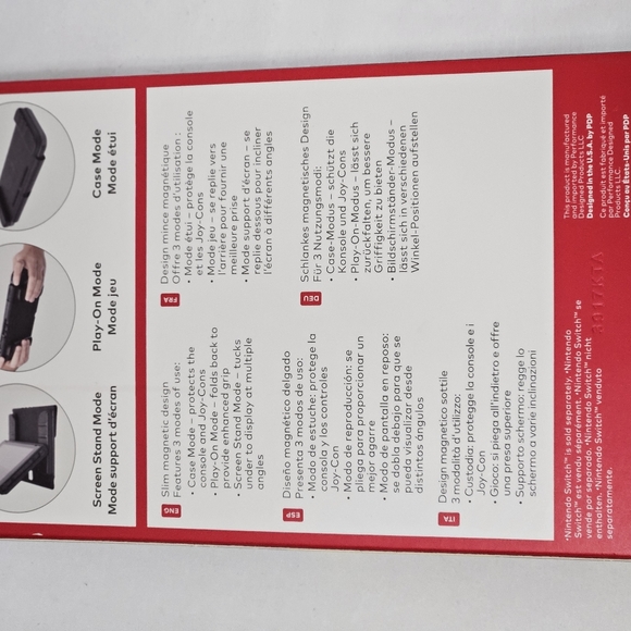 Pdp Nintendo Switch 3 in 1 folio - Picture 2 of 3